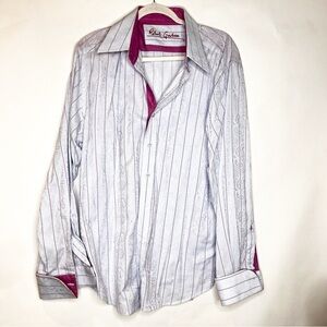 Robert Graham | Blue and Red Dress Shirt